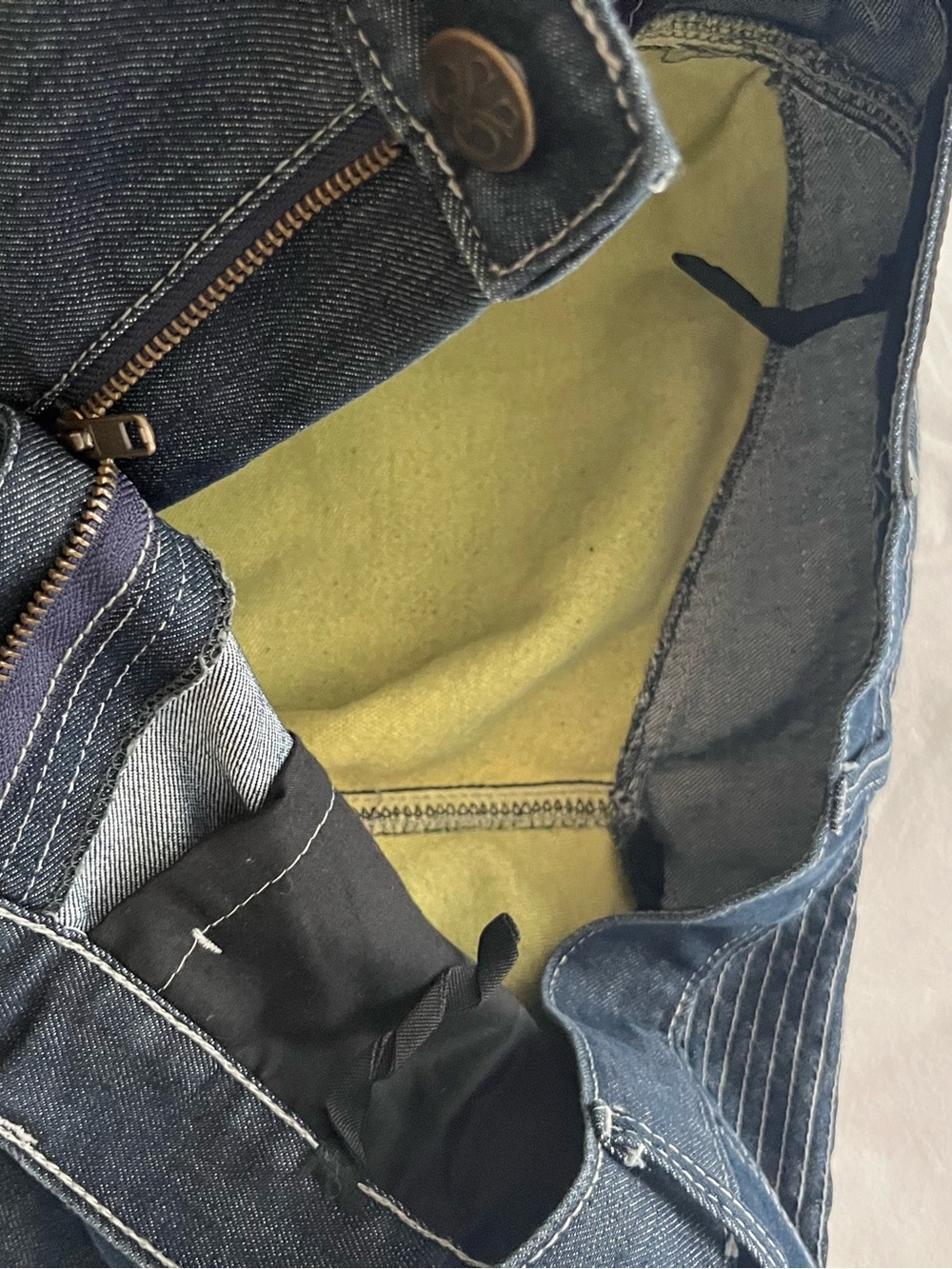 Speed & Strength Womens Kevlar Knee Seat Blue Denim Motorcycle Jeans 10 Long - Picture 8 of 13